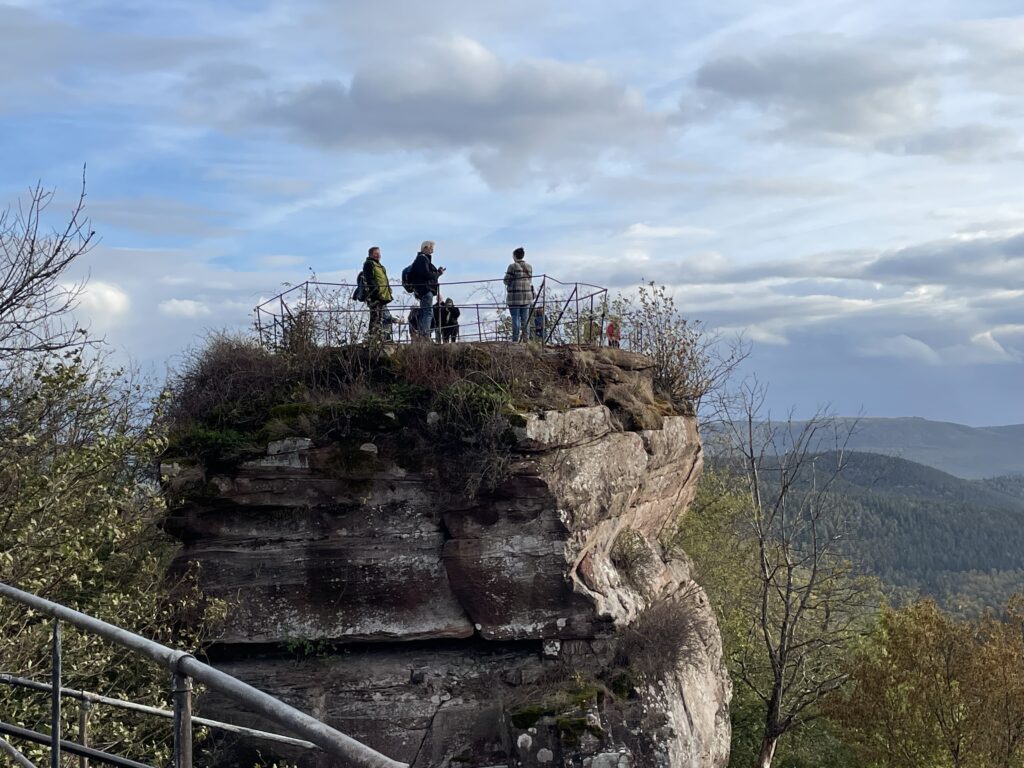 Blick von Burg Löwenstein